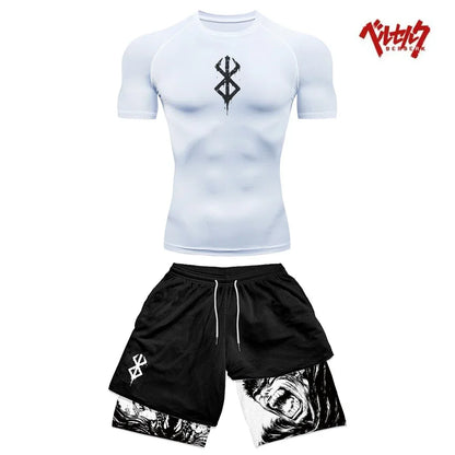 Compression Shirts and Shorts.