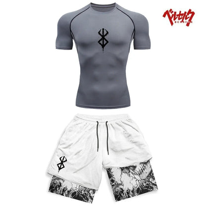 Compression Shirts and Shorts.