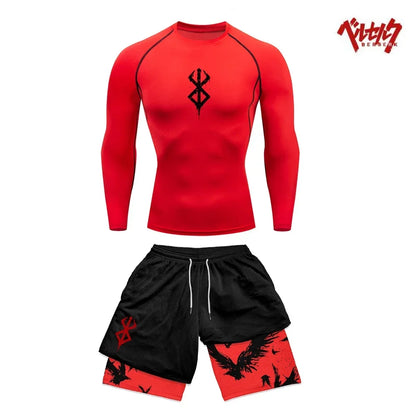 Compression Shirts and Shorts.